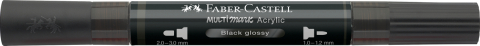 Marker acrilic multimark cul. 299 negru lucios faber-castell [2]