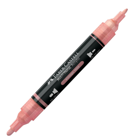 Markere Acrilice, Graffiti - Marker acrilic multimark cul. 304 roz vintage faber-castell