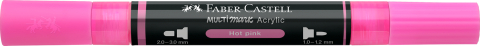 Marker acrilic multimark cul. 329 roz aprins faber-castell [3]