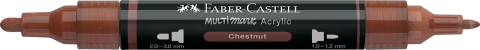 Marker acrilic multimark cul. 378 maro nuca faber-castell [1]