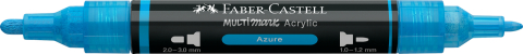 Marker acrilic multimark cul. 448 albastru azure faber-castell [1]