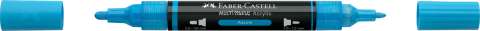 Marker acrilic multimark cul. 448 albastru azure faber-castell [2]