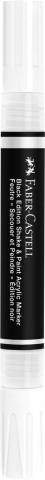 Marker acrilic shake&paint alb faber-castell [1]