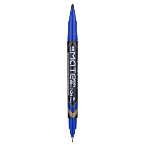 Birotică și Papetărie - Marker cd 2 capete 0.5/1mm albastru deli