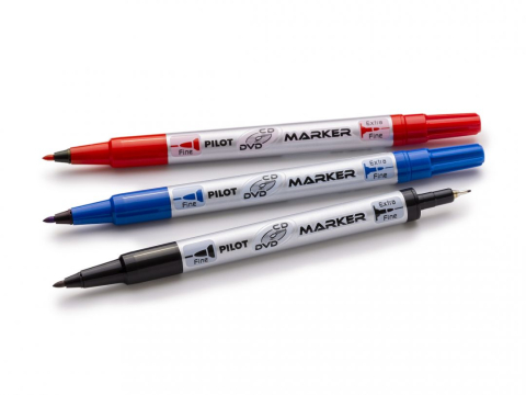 Marker cd 2 capete rosu twin pilot [3]