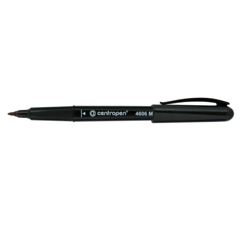 Birotică și Papetărie - Marker cd negru 1.0mm 4606m centropen