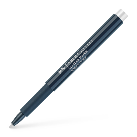 Birotică și Papetărie - Marker creativ alb faber-castell