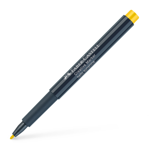 Birotică și Papetărie - Marker creativ galben faber-castell