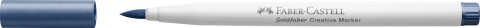 Marker creativ goldfaber albastru marin metalizat 553 b faber-castell [3]