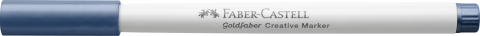 Marker creativ goldfaber albastru marin metalizat 553 b faber-castell [1]