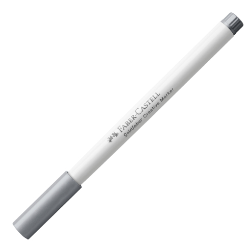 Birotică și Papetărie - Marker creativ goldfaber argintiu 551 b faber-castell