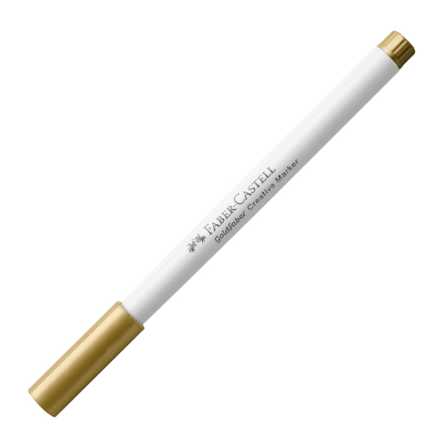 Birotică și Papetărie - Marker creativ goldfaber auriu 550 b faber-castell