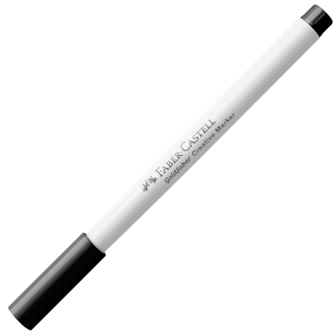 Birotică și Papetărie - Marker creativ goldfaber negru 599 1.5mm faber-castell