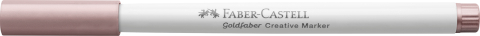Marker creativ goldfaber rose metalizat 589 1.5mm faber-castell [1]