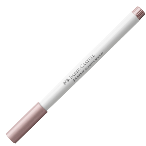 Birotică și Papetărie - Marker creativ goldfaber rose metalizat 589 1.5mm faber-castell