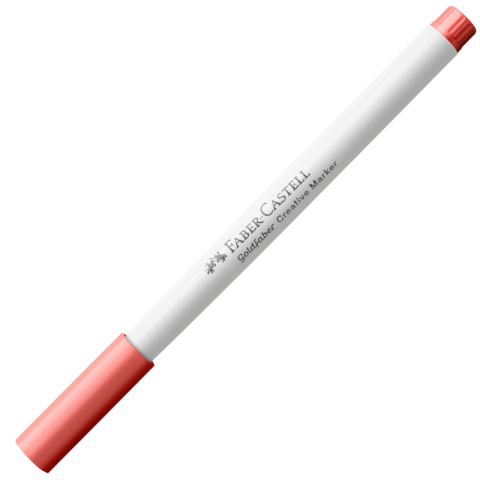 Birotică și Papetărie - Marker creativ goldfaber rosu 521 1.5mm faber-castell
