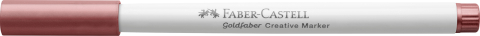 Marker creativ goldfaber rosu crimson metalizat 593 1.5mm faber-castell [1]