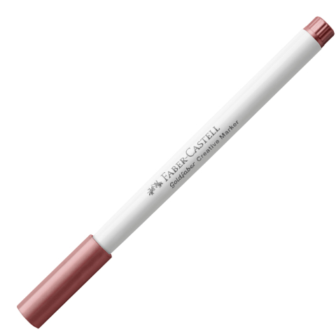 Birotică și Papetărie - Marker creativ goldfaber rosu crimson metalizat 593 1.5mm faber-castell