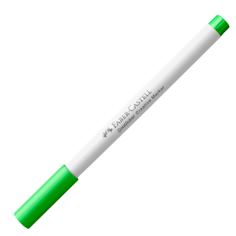 Birotică și Papetărie - Marker creativ goldfaber verde lucky 556 1.5mm faber-castell
