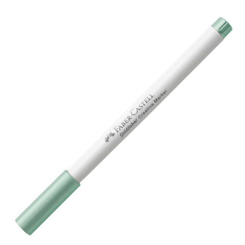 Birotică și Papetărie - Marker creativ goldfaber verde metalizat 594 1.5mm faber-castell