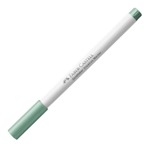 Birotică și Papetărie - Marker creativ goldfaber verde metalizat 594 b faber-castell