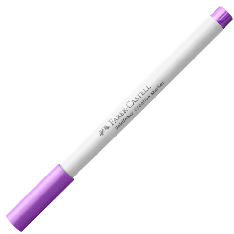 Birotică și Papetărie - Marker creativ goldfaber violet plum 537 1.5mm faber-castell