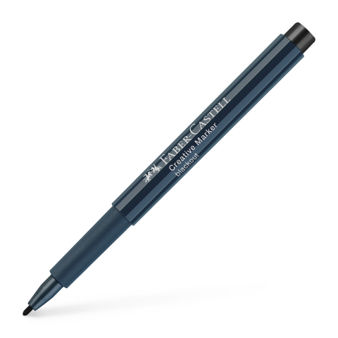 Birotică și Papetărie - Marker creativ negru faber-castell