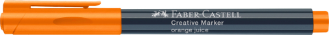 Marker creativ portocaliu faber-castell [1]