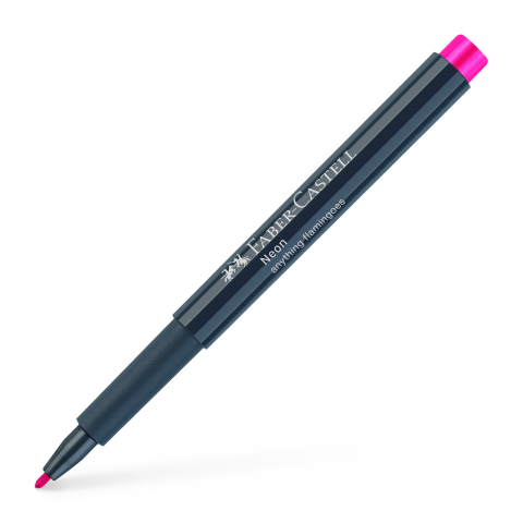 Birotică și Papetărie - Marker creativ roz neon faber-castell