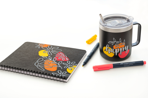 Marker creativ set 6 culori summer faber-castell [3]