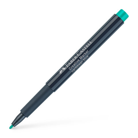 Birotică și Papetărie - Marker creativ turcoaz caraibe faber-castell