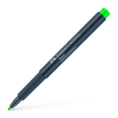 Birotică și Papetărie - Marker creativ verde neon faber-castell