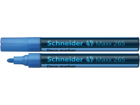 Schneider - Deco Marker Schneider Maxx 265, Albastru- Micostore.ro [1]