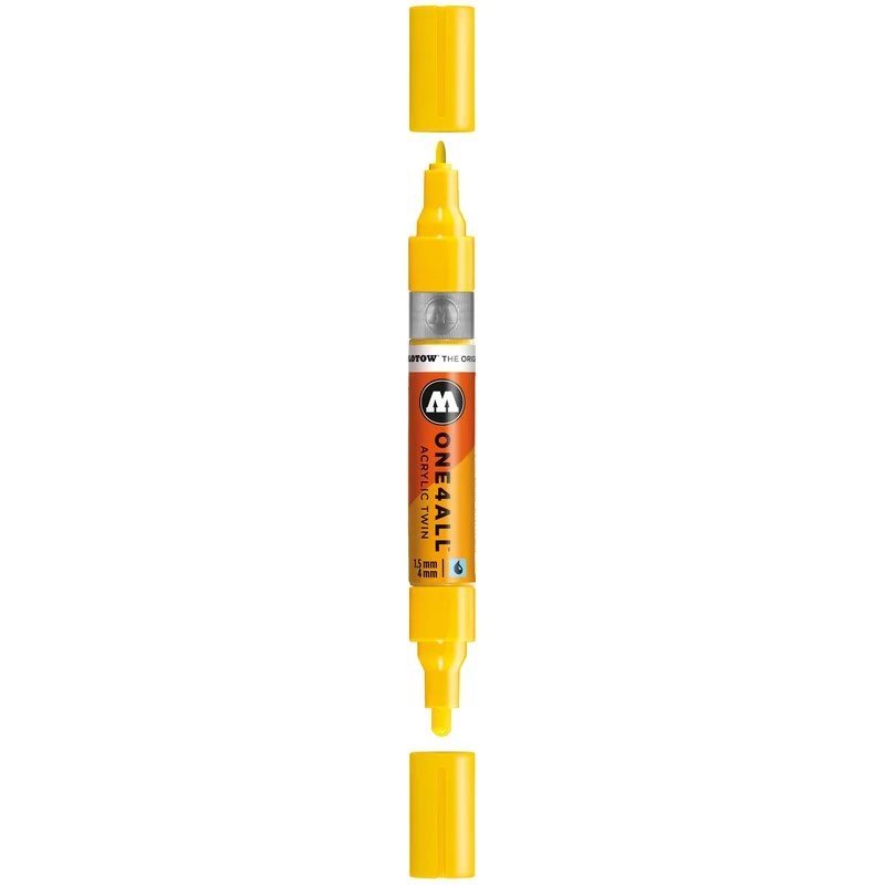 Culori acrilice - Marker Pictura cu Vopsea Acrilica, Capat Dublu, 1.5/4MM MOLOTOW