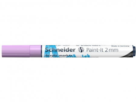 Marker cu vopsea acrilica, Varf rotund 2 mm, Paint-It 310, Schneider, 18 culori [1]
