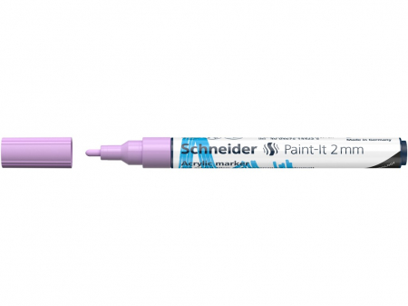 Marker cu vopsea acrilica, Varf rotund 2 mm, Paint-It 310, Schneider, 18 culori [2]