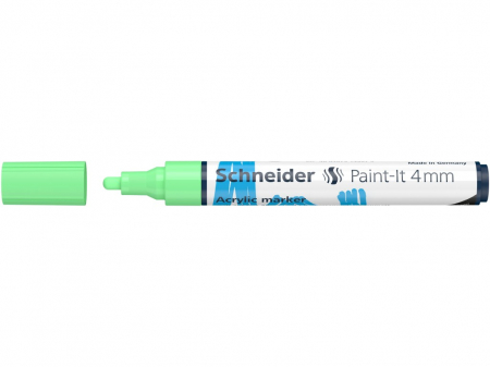 Marker cu vopsea acrilica, Varf rotund 4 mm, Paint-It 320, Schneider, 18 culori [1]