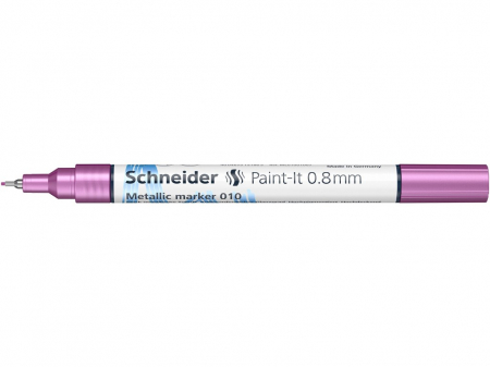Marker cu vopsea metalizata, varf subtire, 0.8 mm, SCHNEIDER Paint-It 010 Metallic, 8 culori [5]