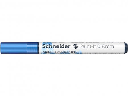 Marker cu vopsea metalizata, varf subtire, 0.8 mm, SCHNEIDER Paint-It 010 Metallic, 8 culori [1]