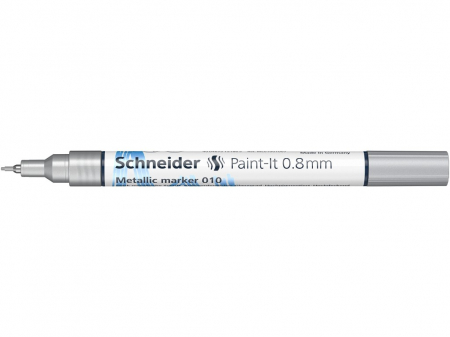 Marker cu vopsea metalizata, varf subtire, 0.8 mm, SCHNEIDER Paint-It 010 Metallic, 8 culori [4]