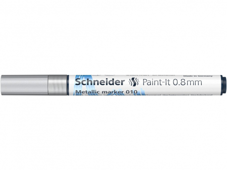 Marker cu vopsea metalizata, varf subtire, 0.8 mm, SCHNEIDER Paint-It 010 Metallic, 8 culori [1]