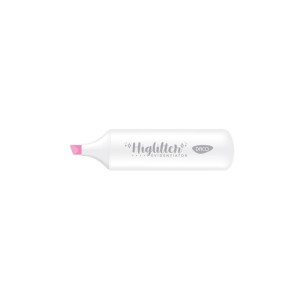 Rechizite Școlare - Marker evidentiator glitter daco roz mk404rz