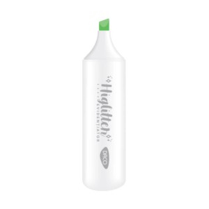 Rechizite Școlare - Marker evidentiator glitter daco verde mk404v