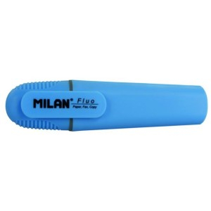 Rechizite Școlare - Marker evidentiator milan albastru 80051 12 buc