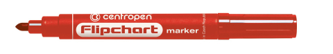 Birotică și Papetărie - Marker flipchart rosu 2.5mm 8550 centropen