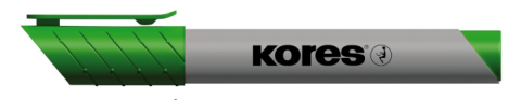 Birotică și Papetărie - Marker flipchart verde 3mm eco kores
