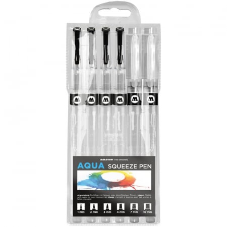 Rezerve acrilice și reutilizabile - Aqua Squeeze Pen Basic-Set 2