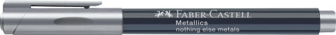 Marker metallics argintiu faber-castell [3]