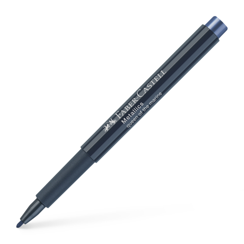 Birotică și Papetărie - Marker metallics bleumarin faber-castell