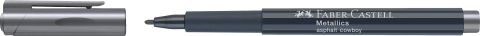 Marker metallics gri asfalt faber-castell [1]